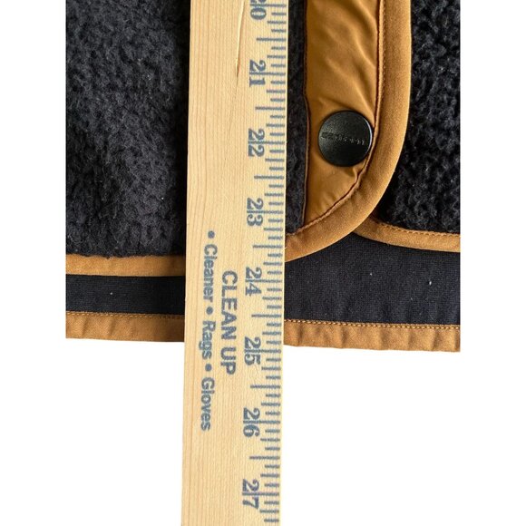 Carhartt Snap Front Sherpa Fleece Vest Womens Medium 8-10 Relaxed Fit 0V4995-W - Picture 7 of 8